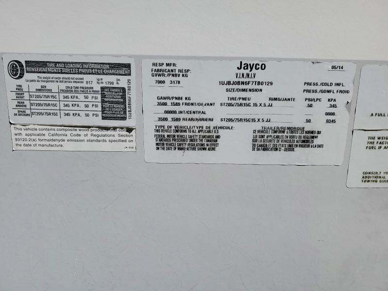 Продаж на аукціоні авто 2015 Jay Jay Flight, vin: 1UJBJ0BN6F7TB0129, номер лоту: 68007356
