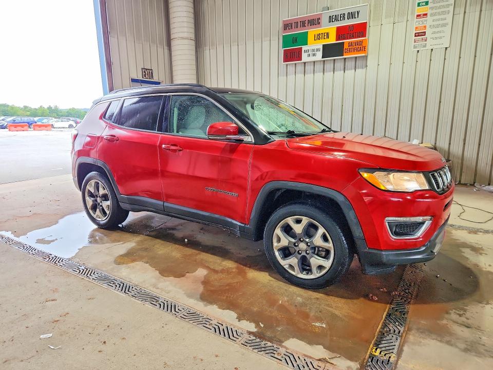 Aukcja sprzedaży 2018 Jeep Compass, vin: 3C4NJDCB5JT437469, numer aukcji: 68175396