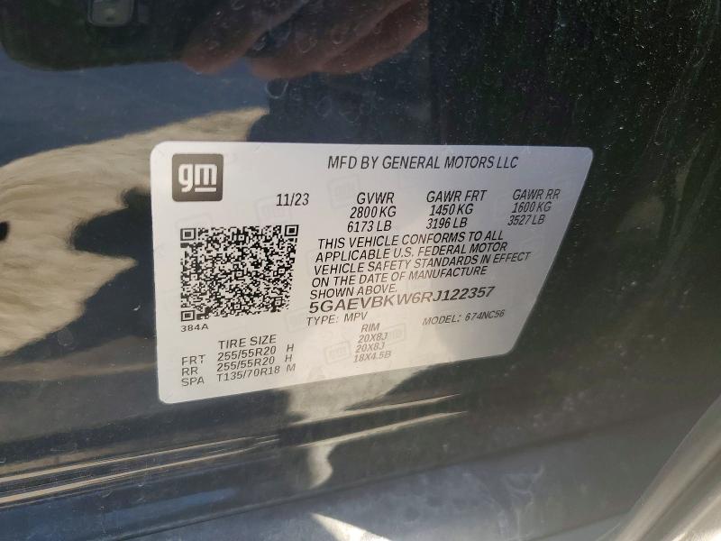 Aukcja sprzedaży 2024 Buick Enclave, vin: 5GAEVBKW6RJ122357, numer aukcji: 67315316