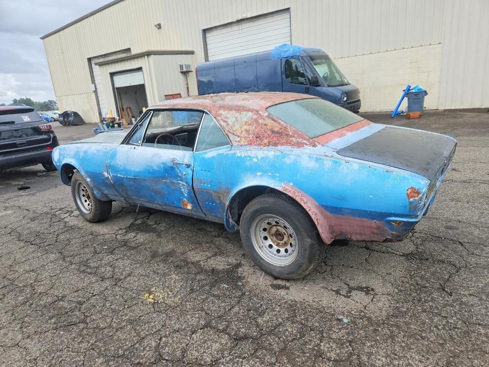 68010946 :رقم المزاد ، 223377U108487 vin ، 1967 Pontiac Firebird مزاد بيع