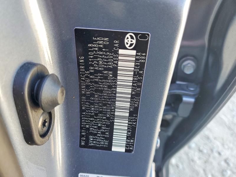 Продажа на аукционе авто 2026 Toyota Corolla, vin: 5YFB4MDE0TP481257, номер лота: 70380106