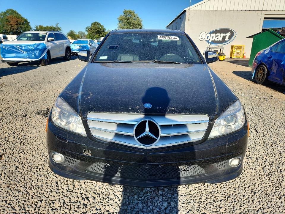 2008 Mercedes-benz C მანქანა იყიდება აუქციონზე, vin: WDDGF56X68R030051, აუქციონის ნომერი: 68675316