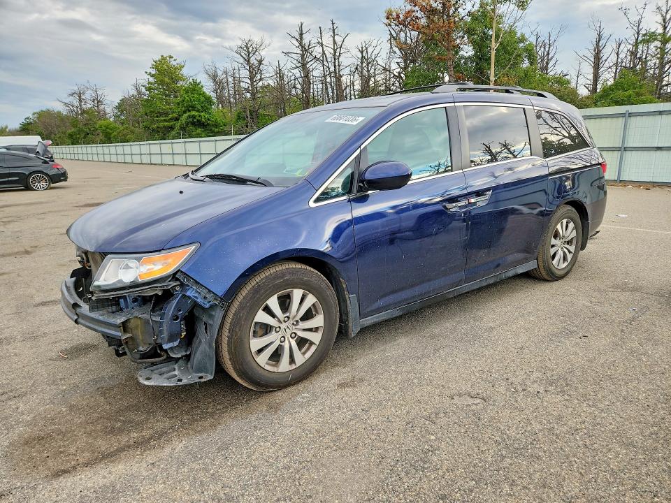 2014 Honda Odyssey მანქანა იყიდება აუქციონზე, vin: 5FNRL5H69EB002097, აუქციონის ნომერი: 68601036