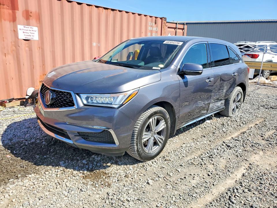 2019 Acura Mdx მანქანა იყიდება აუქციონზე, vin: 5J8YD3H35KL003924, აუქციონის ნომერი: 68304226