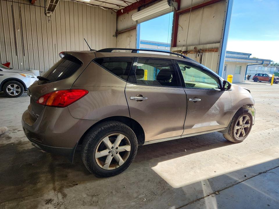 2009 Nissan Murano მანქანა იყიდება აუქციონზე, vin: JN8AZ18W09W208371, აუქციონის ნომერი: 70663766
