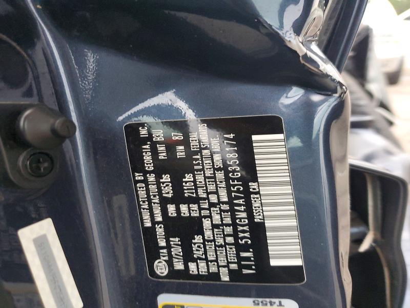 Aukcja sprzedaży 2015 Kia Optima, vin: 5XXGM4A75FG358174, numer aukcji: 67887206