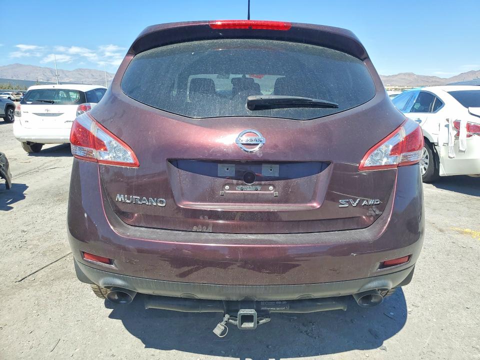 2014 Nissan Murano მანქანა იყიდება აუქციონზე, vin: JN8AZ1MW2EW501706, აუქციონის ნომერი: 67697346