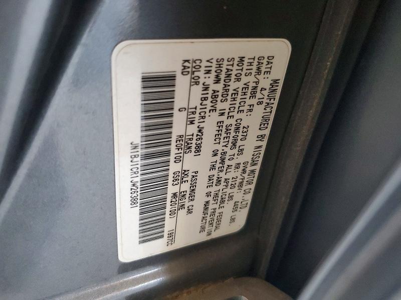 Aukcja sprzedaży 2018 Nissan Rogue Sport, vin: JN1BJ1CR1JW263881, numer aukcji: 67438836