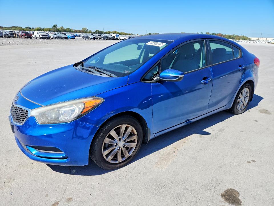 2014 Kia Forte მანქანა იყიდება აუქციონზე, vin: KNAFX4A6XE5091804, აუქციონის ნომერი: 70890516