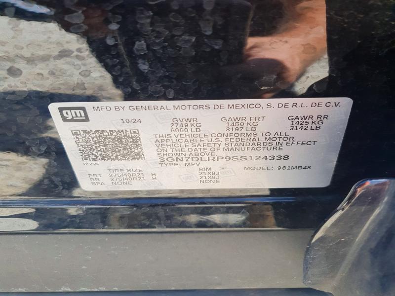 67611366 :رقم المزاد ، 3GN7DLRP9SS124338 vin ، 2025 Chevrolet Equinox مزاد بيع