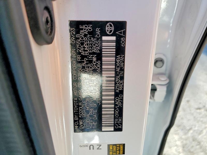 Продаж на аукціоні авто 2023 Toyota Crown, vin: JTDAAAAF5P3016066, номер лоту: 69982346