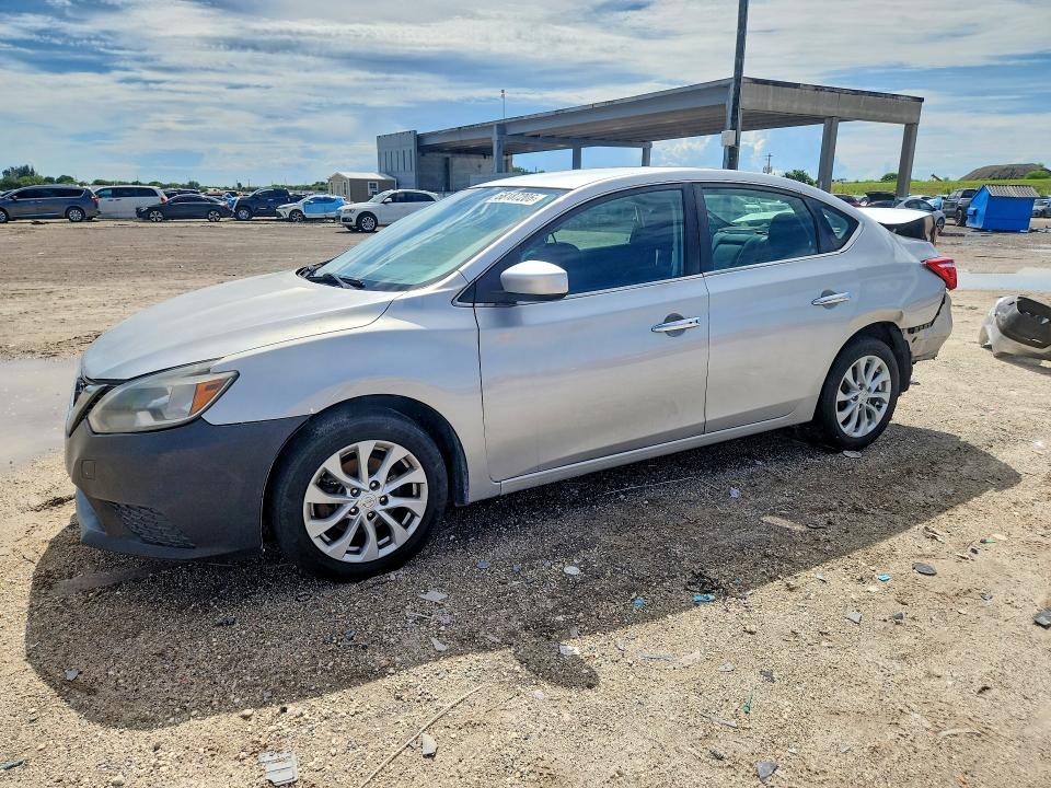 68187206 :رقم المزاد ، 3N1AB7AP4KY325748 vin ، 2019 Nissan Sentra مزاد بيع