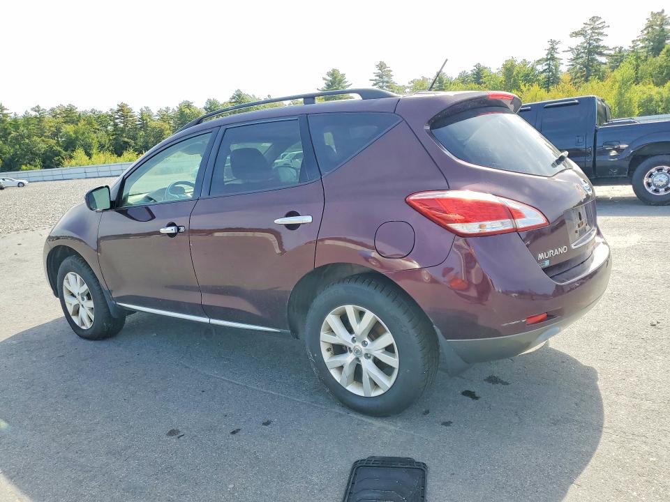 2014 Nissan Murano მანქანა იყიდება აუქციონზე, vin: JN8AZ1MW1EW507982, აუქციონის ნომერი: 69970626