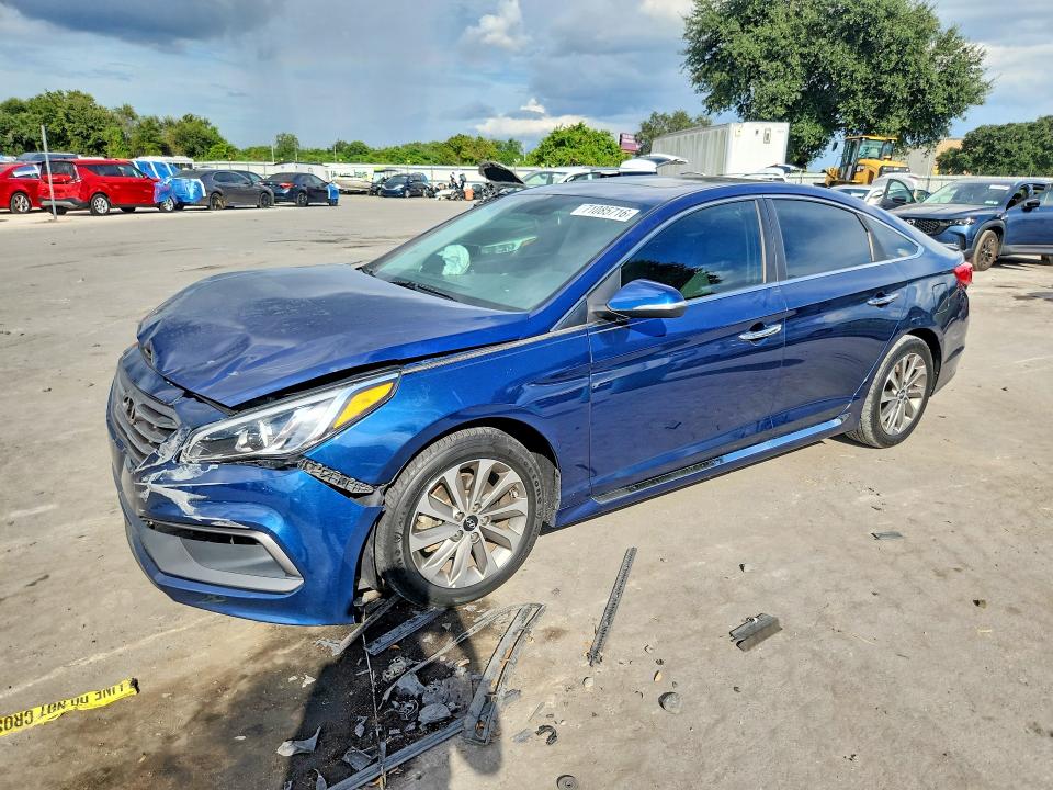 2016 Hyundai Sonata მანქანა იყიდება აუქციონზე, vin: 5NPE34AF5GH370364, აუქციონის ნომერი: 71085716
