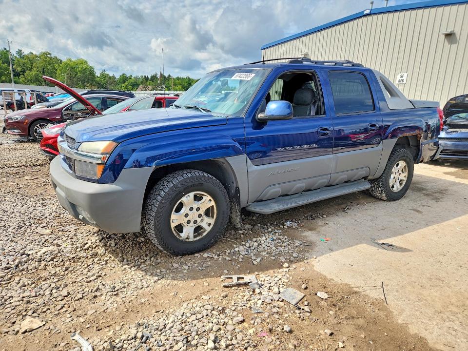 67423566 :رقم المزاد ، 3GNEK13T72G134280 vin ، 2002 Chevrolet Avalanche مزاد بيع