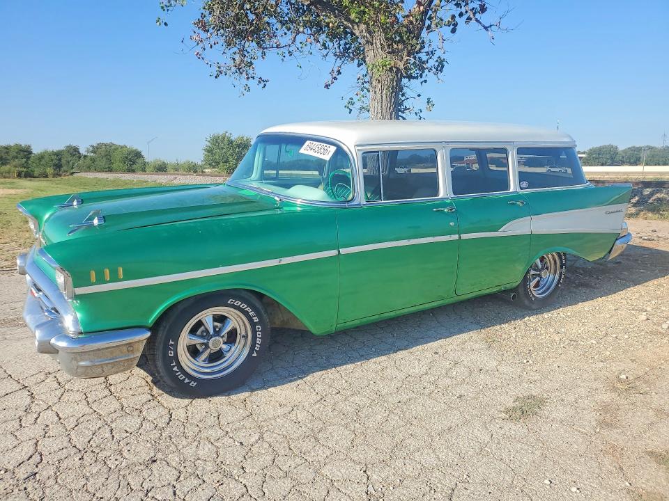 69445856 :رقم المزاد ، VB57A160131 vin ، 1957 Chevrolet Station Wa مزاد بيع