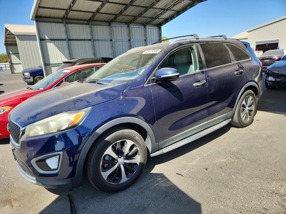 68879586 :رقم المزاد ، 5XYPH4A13GG047159 vin ، 2016 Kia Sorento مزاد بيع