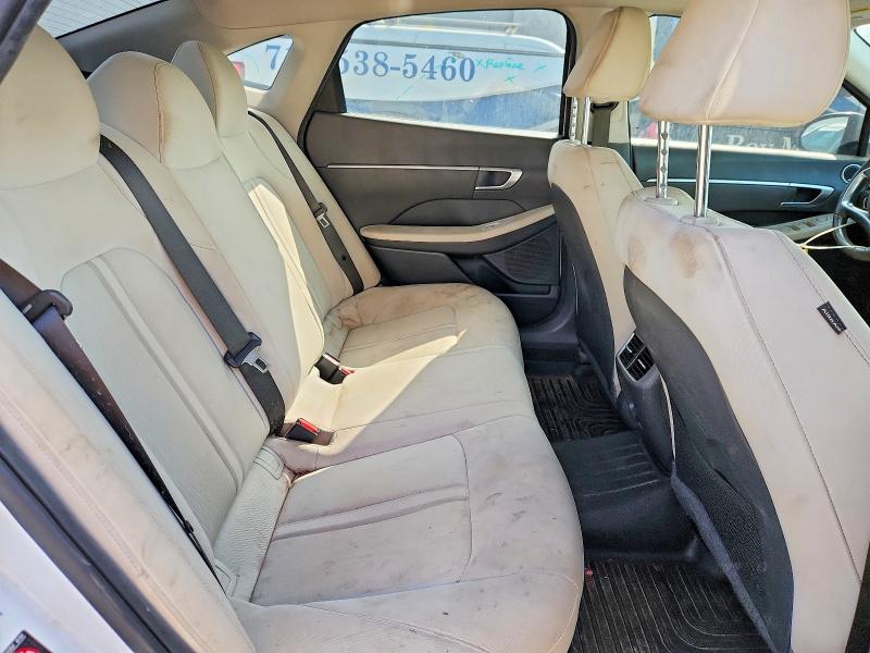 2021 Hyundai Sonata Hybrid მანქანა იყიდება აუქციონზე, vin: KMHL34JJ4MA027877, აუქციონის ნომერი: 68554626