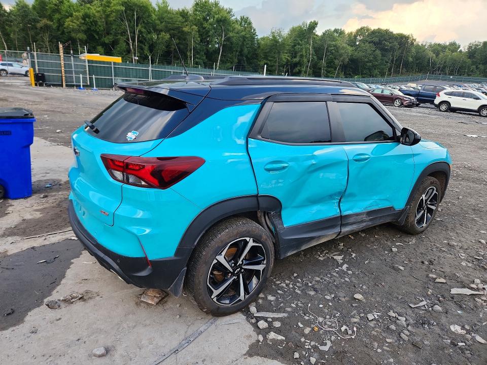 Aukcja sprzedaży 2022 Chevrolet Trailblazer, vin: KL79MUSL1NB021278, numer aukcji: 66555446