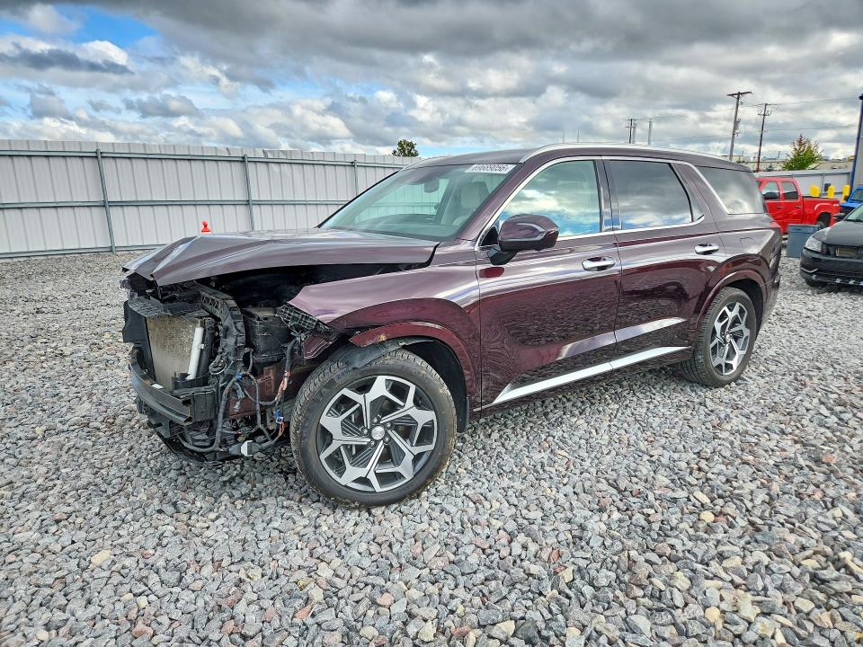 69689056 :رقم المزاد ، KM8R5DHE4MU243563 vin ، 2021 Hyundai Palisade مزاد بيع