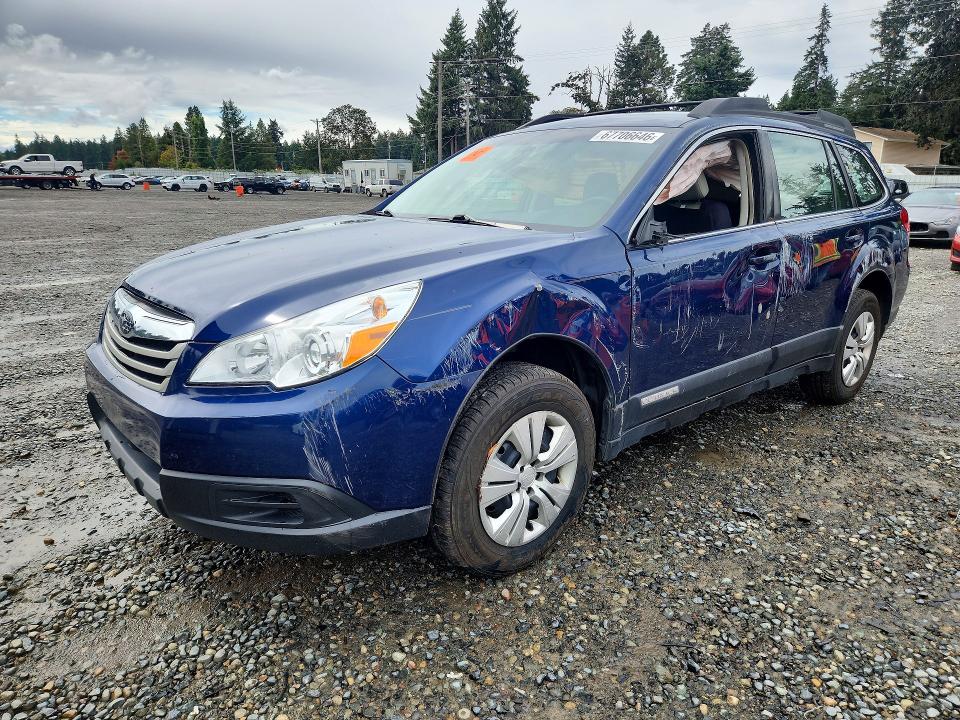 2010 Subaru Outback მანქანა იყიდება აუქციონზე, vin: 4S4BRBAC9A3350290, აუქციონის ნომერი: 67706646