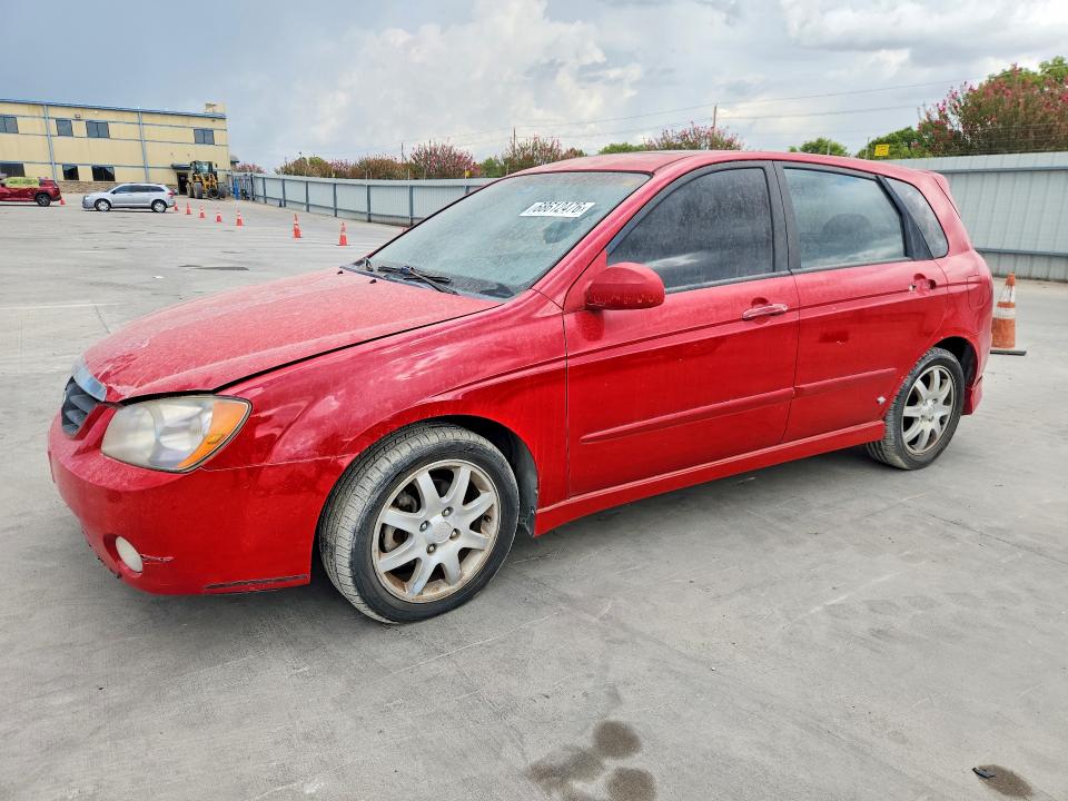 68612476 :رقم المزاد ، KNAFE161765322693 vin ، 2006 Kia Spectra مزاد بيع