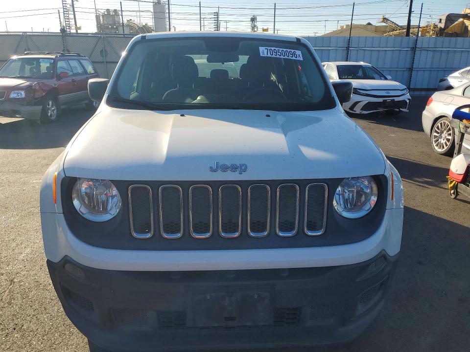 Aukcja sprzedaży 2015 Jeep Renegade, vin: ZACCJBAHXFPC37866, numer aukcji: 70950096