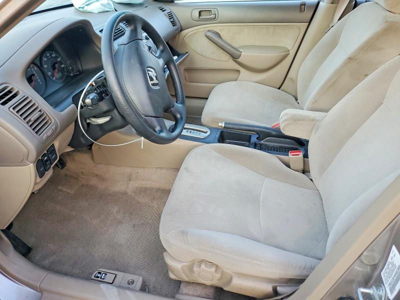 66110576 :رقم المزاد ، 2HGES26741H562899 vin ، 2001 Honda Civic مزاد بيع