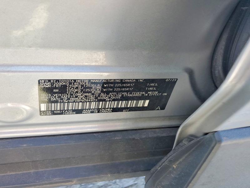 Продажа на аукционе авто 2023 Toyota Rav4, vin: 2T3W1RFV8PW284823, номер лота: 66971326