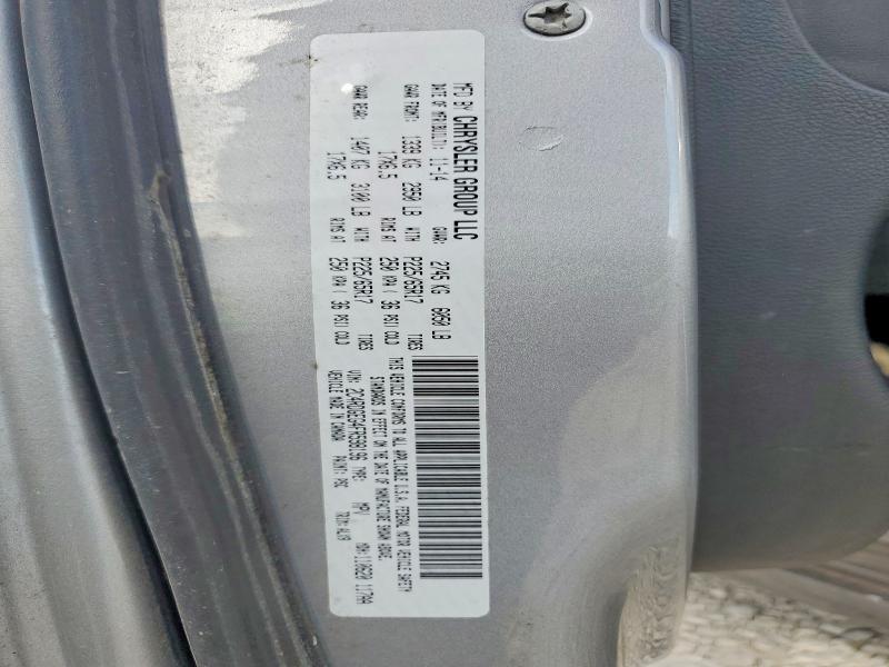 68795876 :رقم المزاد ، 2C4RDGEG4FR598196 vin ، 2015 Dodge Grand Caravan مزاد بيع