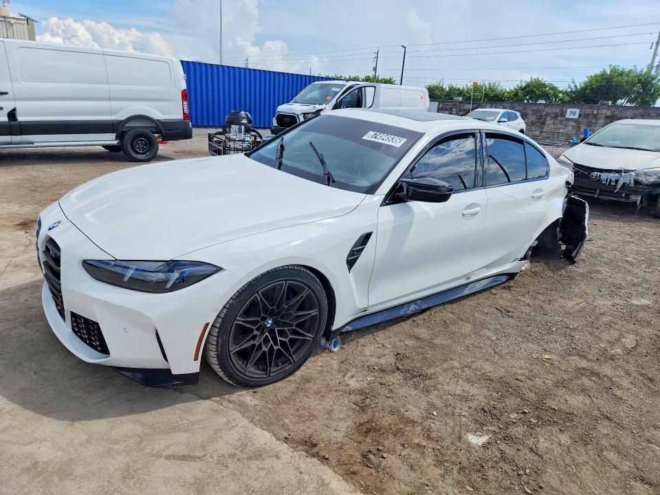 2027 Bmw M3 მანქანა იყიდება აუქციონზე, vin: WBS33HJ0XVFX03538, აუქციონის ნომერი: 67494936