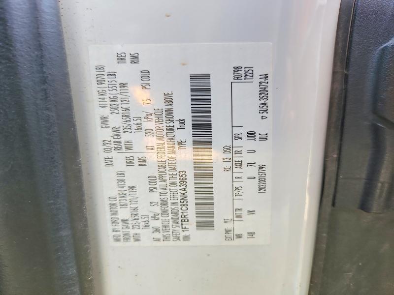 Продаж на аукціоні авто 2022 Ford Transit 250, vin: 1FTBR1C85NKA39653, номер лоту: 70146086
