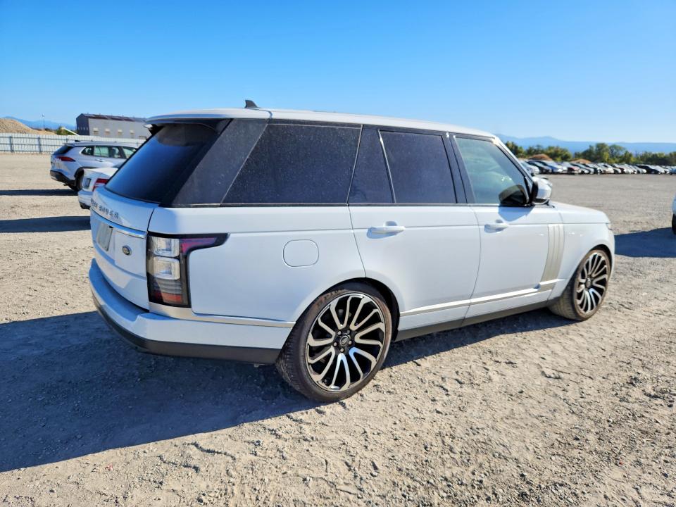 2016 Land Rover Range Rover მანქანა იყიდება აუქციონზე, vin: SALGS2KF9GA252199, აუქციონის ნომერი: 68076176