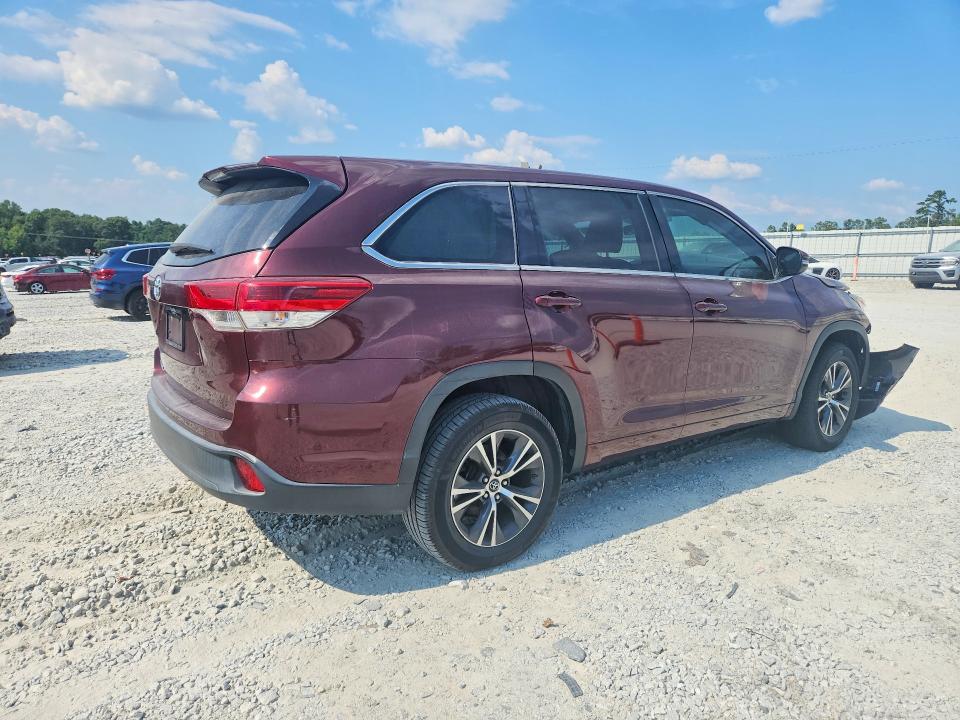 Продаж на аукціоні авто 2018 Toyota Highlander, vin: 5TDZARFH6JS041124, номер лоту: 66767726