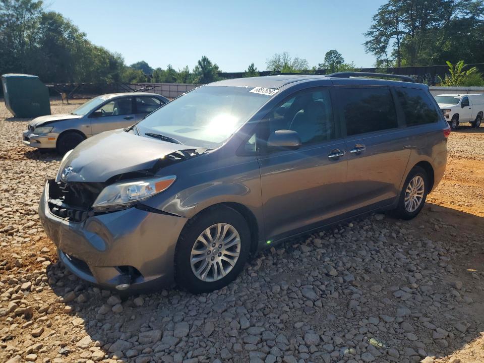 2017 Toyota Sienna მანქანა იყიდება აუქციონზე, vin: 5TDYZ3DC5HS809257, აუქციონის ნომერი: 68859096