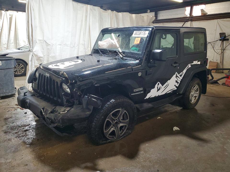 68338176 :رقم المزاد ، 1C4AJWAG0FL650843 vin ، 2015 Jeep Wrangler مزاد بيع
