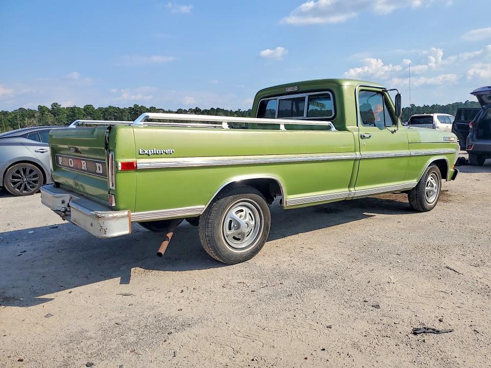 67181986 :رقم المزاد ، F10YKP30601 vin ، 1972 Ford F-100 مزاد بيع