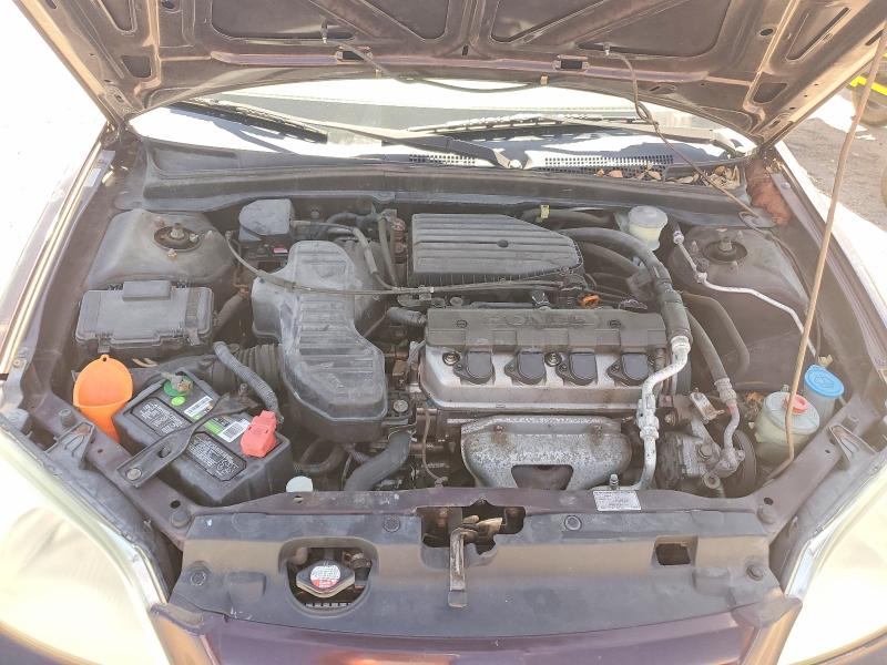 2001 Honda Civic მანქანა იყიდება აუქციონზე, vin: 2HGES16551H541830, აუქციონის ნომერი: 70687096