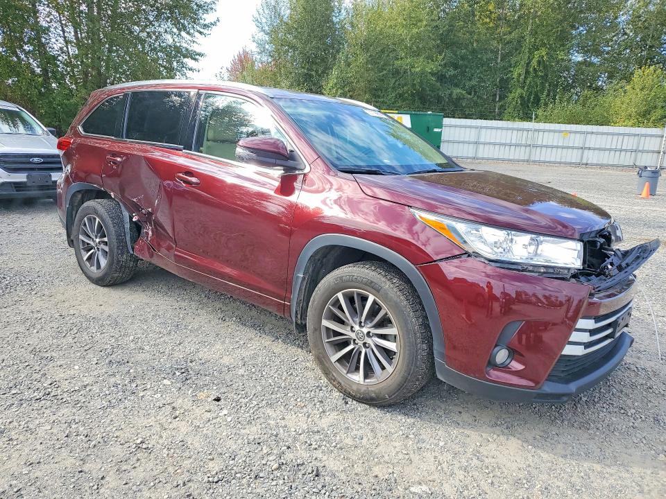 Продажа на аукционе авто 2018 Toyota Highlander, vin: 5TDJZRFH2JS844924, номер лота: 70119966