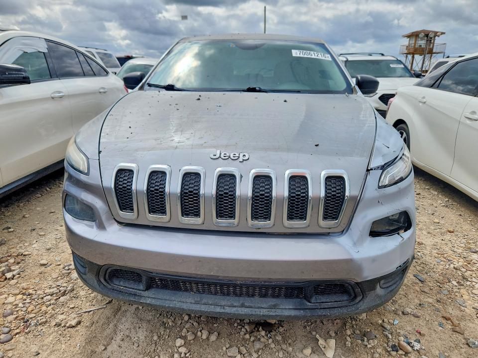 2016 Jeep Cherokee მანქანა იყიდება აუქციონზე, vin: 1C4PJLAB8GW159045, აუქციონის ნომერი: 70061216