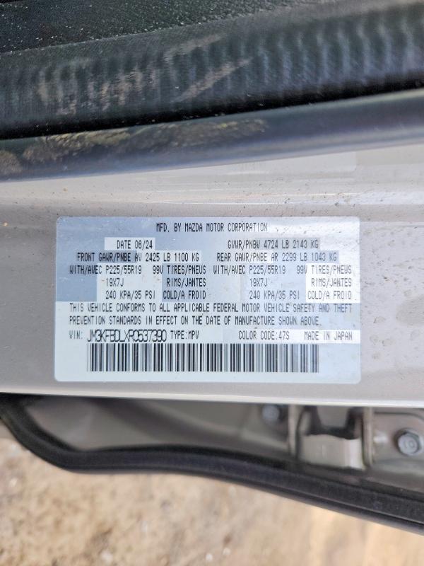 Aukcja sprzedaży 2024 Mazda Cx-5, vin: JM3KFBDLXR0537390, numer aukcji: 70133276