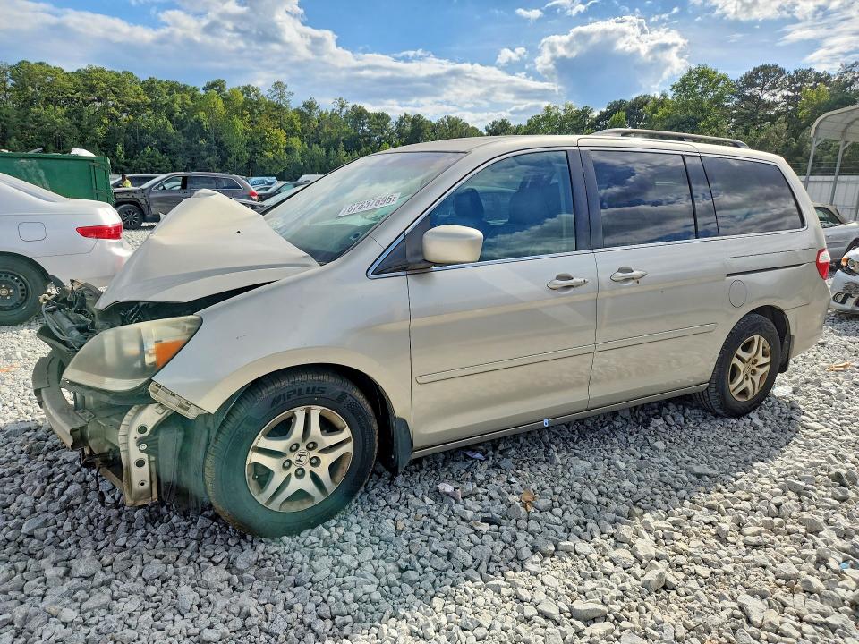 Auction sale of the 2007 Honda Odyssey, vin: 5FNRL38757B089755, lot number: 67837696
