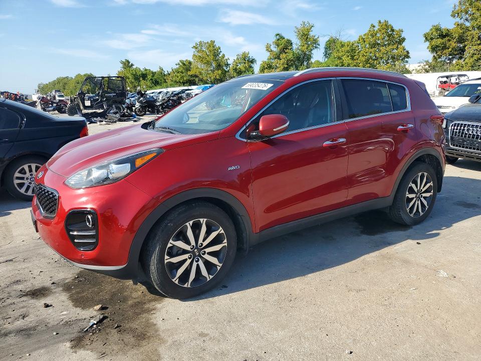 69035476 :رقم المزاد ، KNDPNCAC2H7273308         vin ، 2017 Kia Sportage مزاد بيع