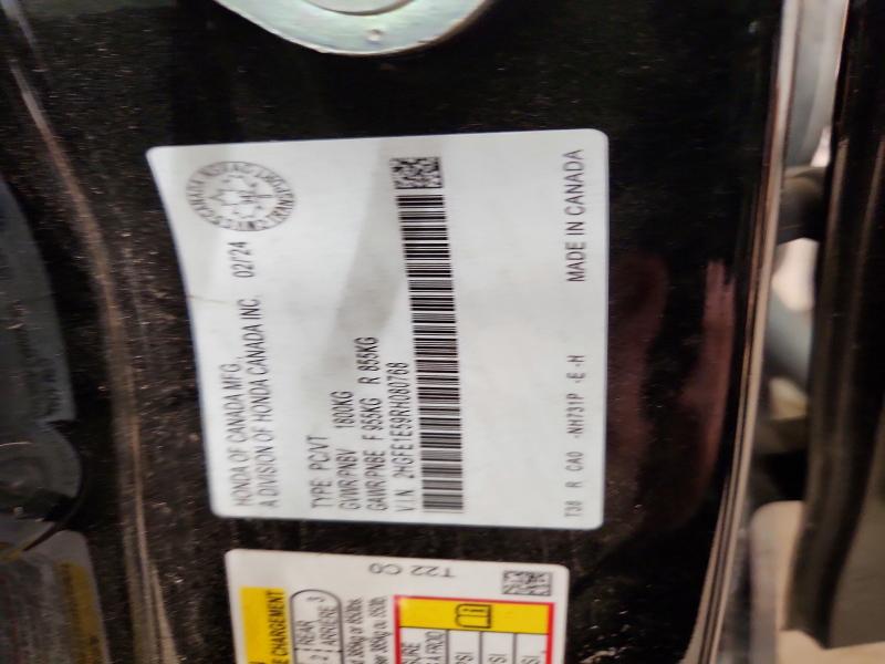 2024 Honda Civic მანქანა იყიდება აუქციონზე, vin: 2HGFE1E59RH080768, აუქციონის ნომერი: 69177936
