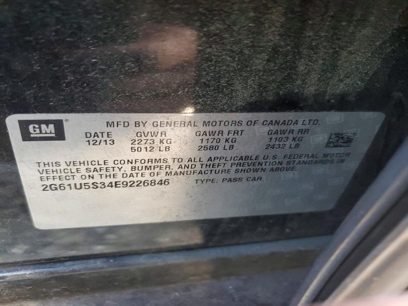 Продаж на аукціоні авто 2014 Cadillac Xts, vin: 2G61U5S34E9226846, номер лоту: 69174756