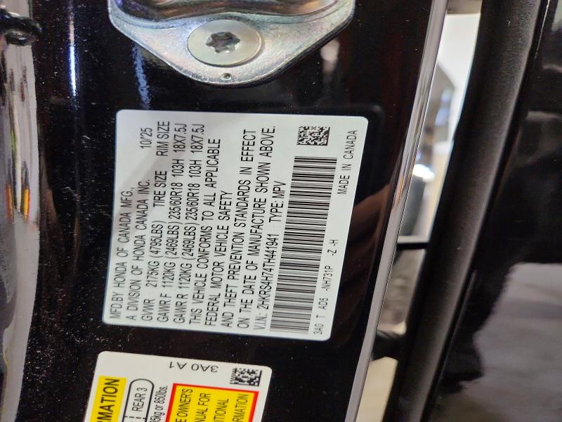 Продажа на аукционе авто 2026 Honda Cr-v, vin: 2HKRS4H74TH441941, номер лота: 69699046