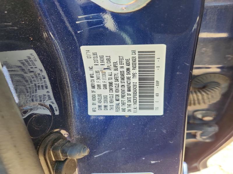 Aukcja sprzedaży 2014 Honda Accord, vin: 1HGCR3F8XEA042812, numer aukcji: 68402496