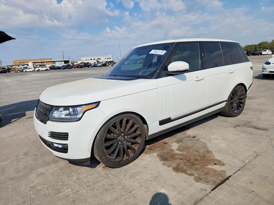 70422176 :رقم المزاد ، SALGS2EF0GA310857 vin ، 2016 Land Rover Range Rover مزاد بيع