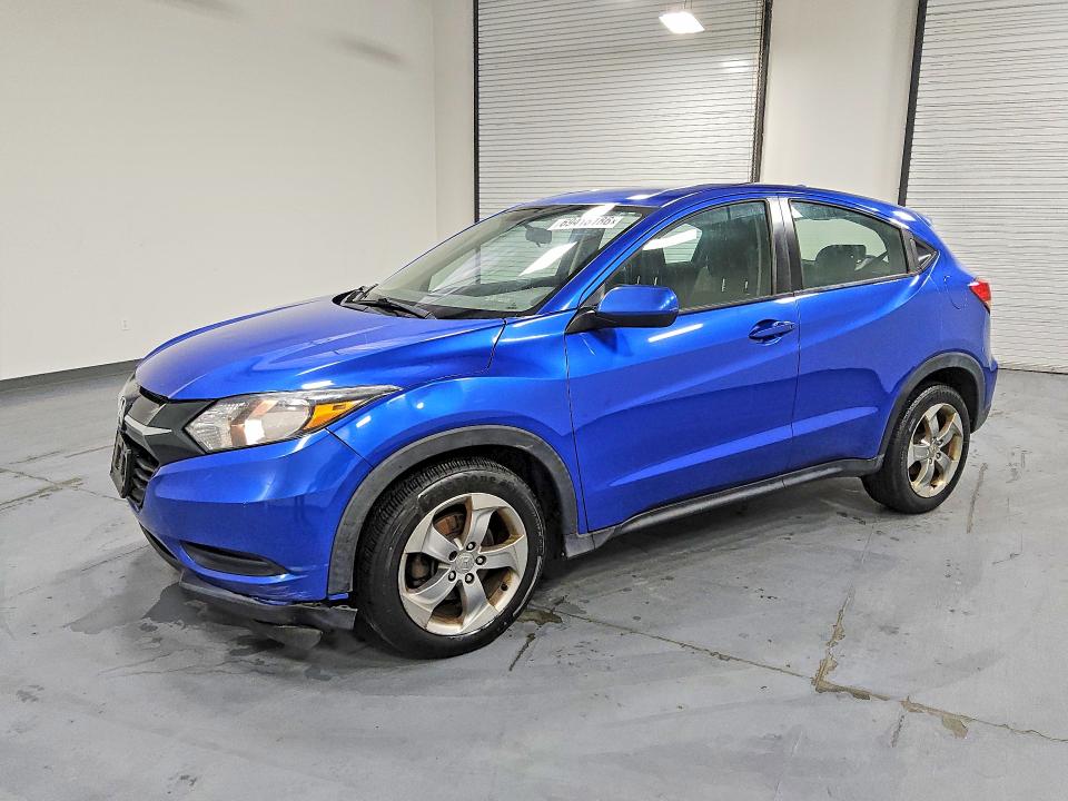 2018 Honda Hr-v მანქანა იყიდება აუქციონზე, vin: 3CZRU6H35JM701722, აუქციონის ნომერი: 69416186