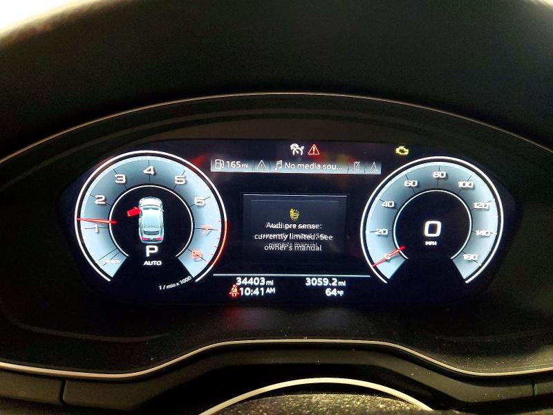 Aukcja sprzedaży 2024 Audi A5, vin: WAUFACF51RA004655, numer aukcji: 69599336